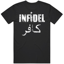 Usmc Military Marine Infidel Army Merch Classic Cotton T Shirt