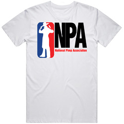 National Pimp Association Funny Merch Classic Cotton T Shirt