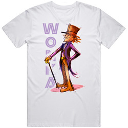 Willy Wonka Candy Mascot Merch Classic Cotton T Shirt