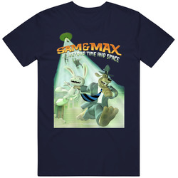 Sam And Max Video Game Merch Classic Cotton T Shirt