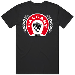 Calgary Beer Retro Beer Merch Classic Cotton T Shirt