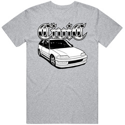 Honda Civic Cool Car Lover Enthusiast Rock Style Merch Classic Cotton T Shirt