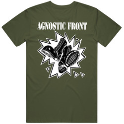 Agnostic Front Punk Rock Retro Merch Classic Cotton T Shirt