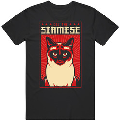 Obey The Siamese Chinese Communist Parody Funny Merch Classic Cotton T Shirt
