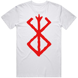 Berserk Anime Manga Emblem Logo Merch Classic Cotton T Shirt