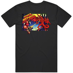 Super Metroid Snes Box Art Merch Classic Cotton T Shirt Super Metroid Snes Box Art Merch Classic Cotton T Shirt
