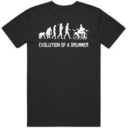 Evolution Of A Drummer Merch Classic Cotton T Shirt