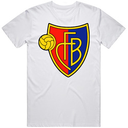 Fc Basel Switzerland Soccer Logo Merch Classic Cotton T Shirt