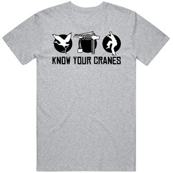 Martial Arts Know Your Cranes Funny Merch Classic Cotton T Shirt