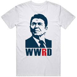 What Would Reagan Do Ronald President 80s Merch Classic Cotton T Shirt