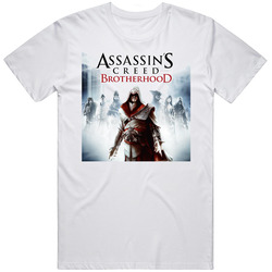 Assassin's Creed Brotherhood Video Game Merch Classic Cotton T Shirt