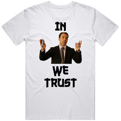 Entourage In Ari Gold We Trust Merch Classic Cotton T Shirt