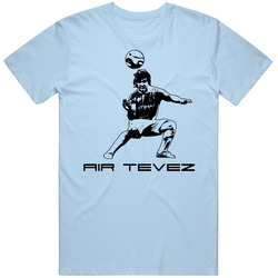 Air Tevez Carlos Argentina Sport Football Soccer Merch Classic Cotton T Shirt