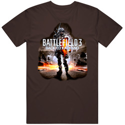 Battlefield 3 Game Back To Karkand Merch Classic Cotton T Shirt Battlefield 3 Game Back To Karkand Merch Classic Cotton T Shirt