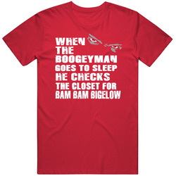 Bam Bam Bigelow Boogeyman Checks Closet Retro Wrestling Merch Classic Cotton T Shirt