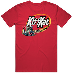 Kiss Kat Funny Parody Merch Classic Cotton T Shirt