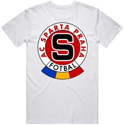 Ac Sparta Prague Czech Republic Soccer Merch Classic Cotton T Shirt