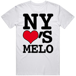 Carmelo Anthony New York Basketball Nyc Sport Merch Classic Cotton T Shirt