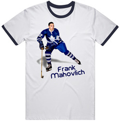 Frank Mahovlich Hockey Player Legend Merch Classic Cotton T Shirt