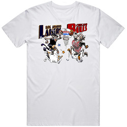 Los Angeles Chicago 1991 Finals Retro Merch Classic Cotton T Shirt