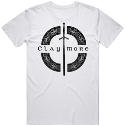Claymore Japanese Anime Merch Classic Cotton T Shirt