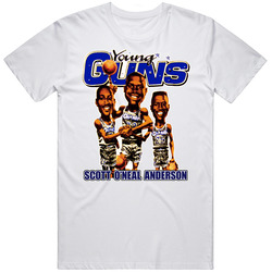 Shaquille Oneil Orlando Basketball Caricature Merch Classic Cotton T Shirt