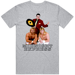 Midnight Express Wrestling Wrestlers Retro Merch Classic Cotton T Shirt
