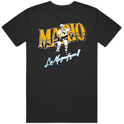 Mario Lemieux Retro Hockey Legend Merch Classic Cotton T Shirt