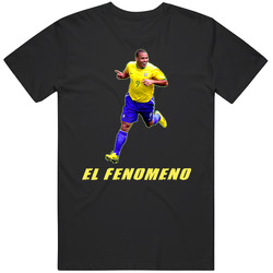 Ronaldo Brazil Soccer Merch Classic Cotton T Shirt