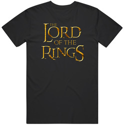 The Lord Of The Rings Logo Merch Classic Cotton T Shirt