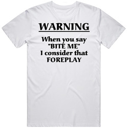 Biting Foreplay Merch Classic Cotton T Shirt