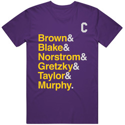 Los Angeles Captains Blake Taylor Gretzky Merch Classic Cotton T Shirt