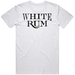 White Rum Captain Morgan Merch Classic Cotton T Shirt
