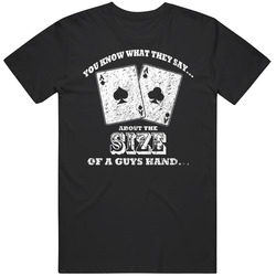 Poker You Know What They Say Funny Merch Classic Cotton T Shirt