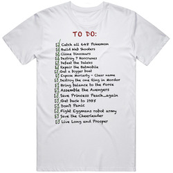 The To Do List Merch Classic Cotton T Shirt