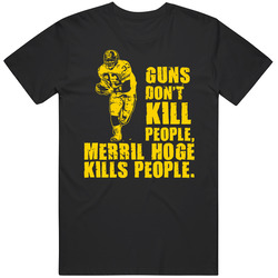 Football Merril Hoge Pittsburgh Guns Dont Kill Merch Classic Cotton T Shirt