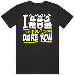 A Christmas Story Triple Dog Dare Merch Classic Cotton T Shirt