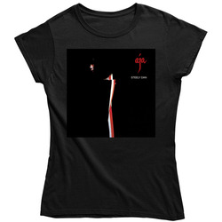 Aja Steely Dan Music Album Cover Merch Classic Cotton Ladies T Shirt
