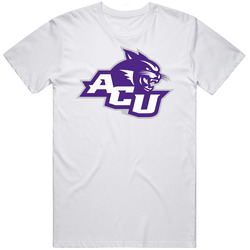 Abilene Christian University Logo College Sports Fan Merch Classic Cotton T Shirt