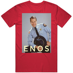 Enos Nostalgic 80s Tv Show Fan Retro Gift Idea Merch Classic Cotton T Shirt