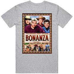 Bonanza Nostalgic 60s Tv Show Fan Gift Idea Merch Classic Cotton T Shirt