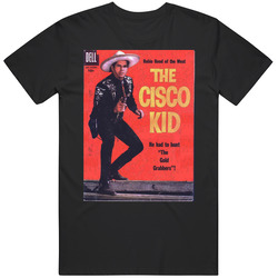 The Cisco Kid Nostalgic 50s Tv Show Fan Merch Classic Cotton T Shirt