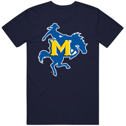 Mcneese State College Logo College Sports Fan Cool Merch Classic Cotton T Shirt