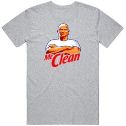 Mr. Clean America's Favorite Cleaning Brand Logo Gift Merch Classic Cotton T Shirt