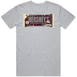 Hershey's Milk Chocolate With Almonds Gift Idea Distressed Merch Classic Cotton T Shirt