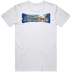 Almond Joy Chocolate Bar Fan Cool Gift Idea Distressed Merch Classic Cotton T Shirt