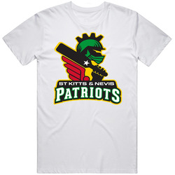 St Kitts And Nevis Patriots Cpl Team Logo Cool Fan Merch Classic Cotton T Shirt