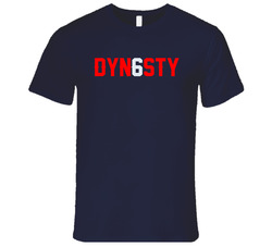 Tom Brady Dynasty 6 New England Football Fan Merch Classic Cotton T Shirt
