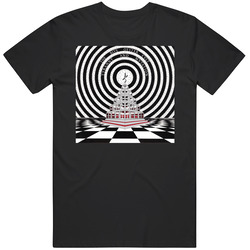 Blue Oyster Cult Cover Art Logo Black Merch Classic Cotton T Shirt