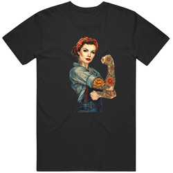 Rosie The Riveter Merch Classic Cotton T Shirt
